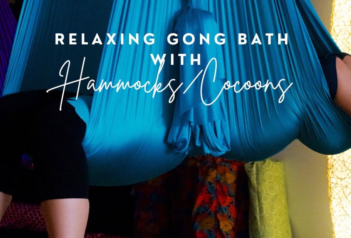 SURREY, GODALMING - Relaxing Gong Bath in Hammocks/Cocoons
