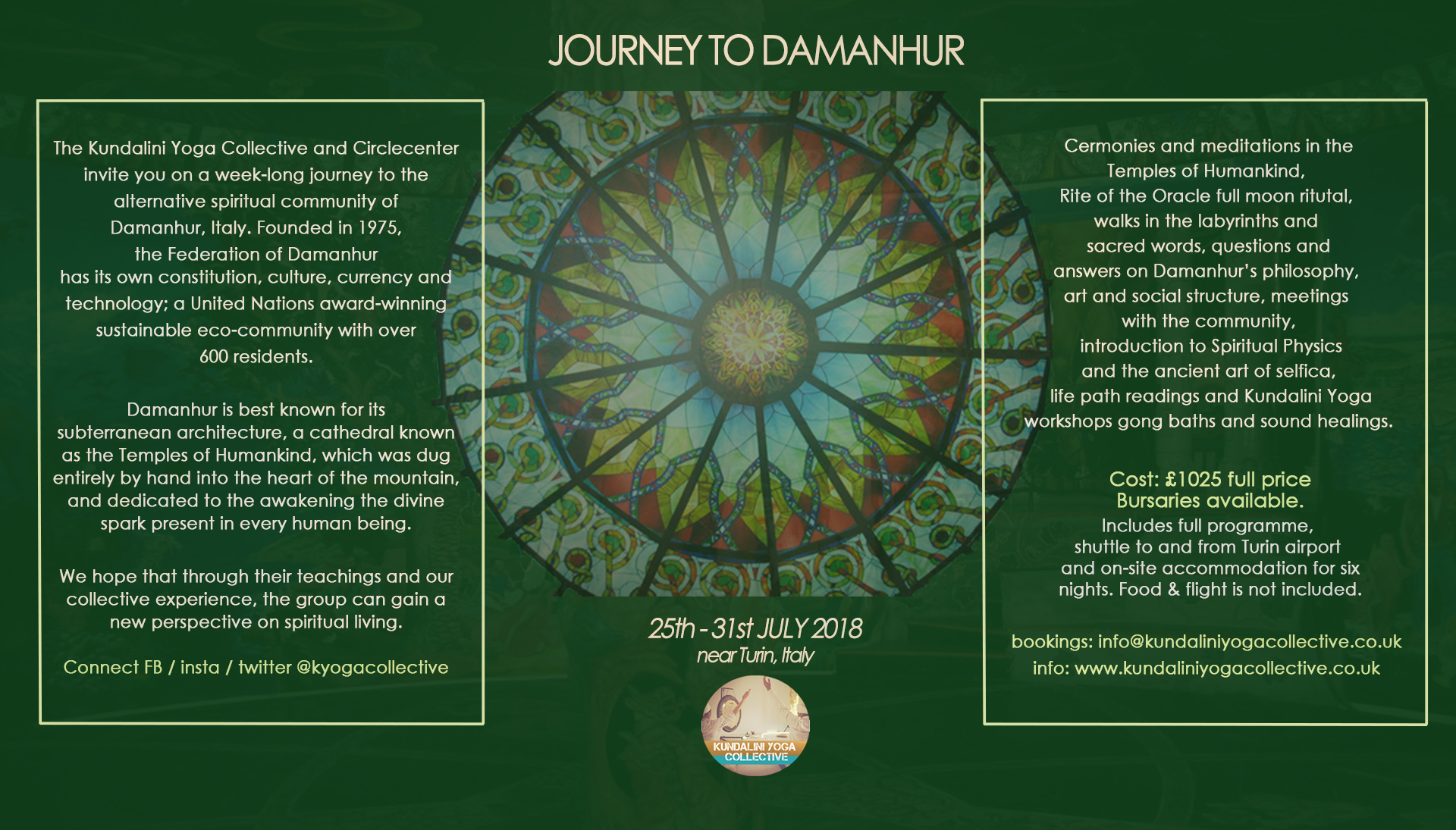 DAMANHUR - Seven Day Journey To Damanhur spiritual eco community in Italy