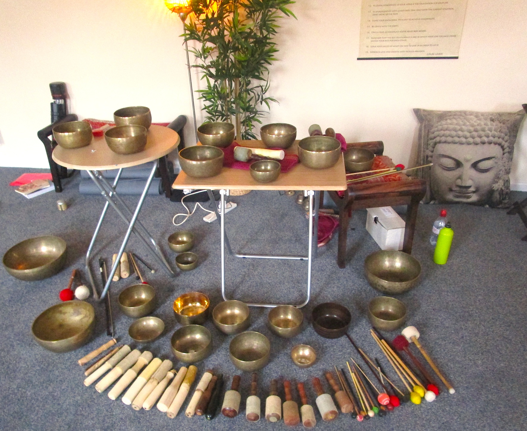 FROME, SOMERSET - Tibetan Singing Bowl Workshop Part 1