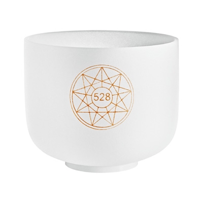 MEINL Sonic Energy Solfeggio Crystal Singing Bowl - 8 Inch - 528Hz